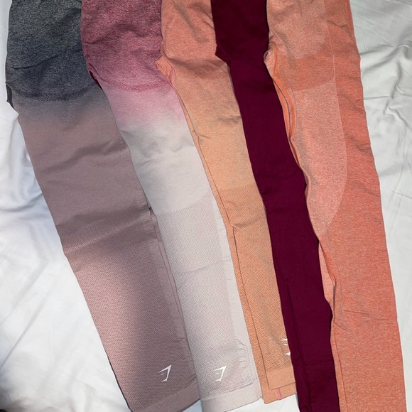 5 pairs of Gymshark women’s leggings - Picture 2 of 2